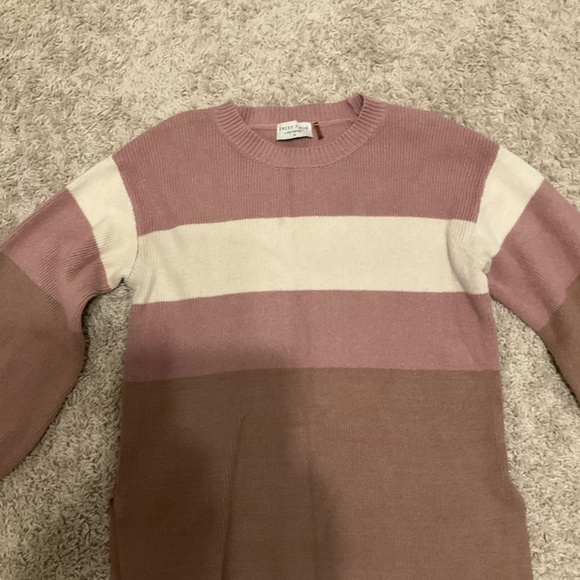Anthropologie Love + Harmony Colorblock Knit Pullover. Size: M. Multi. - Picture 5 of 9